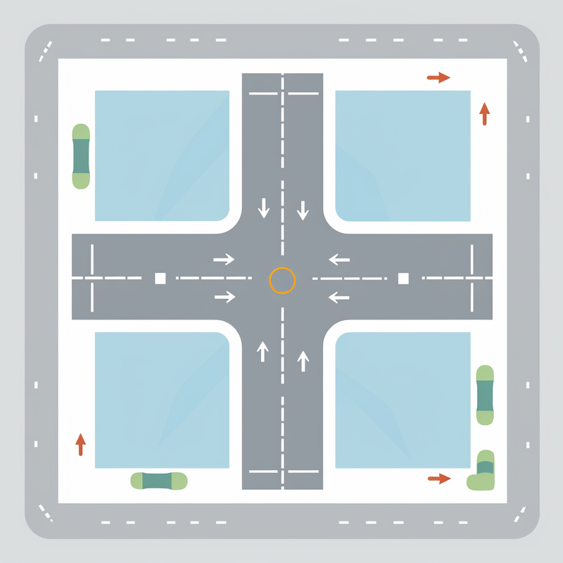 How to Handle Left Turns at Intersections